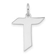 Sterling Silver Tau Cross Pendant, Saint Francis Christian Catholic Jewelry for Men or Women