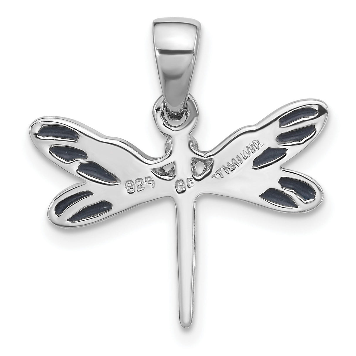 Sterling Silver Dragonfly Pendant with Abalone Inlay, Nature Inspired Boho Jewelry for Women