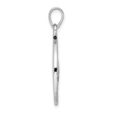 Sterling Silver Skull Pendant with Dark Oxidized Finish, Gothic Biker Style for Men
