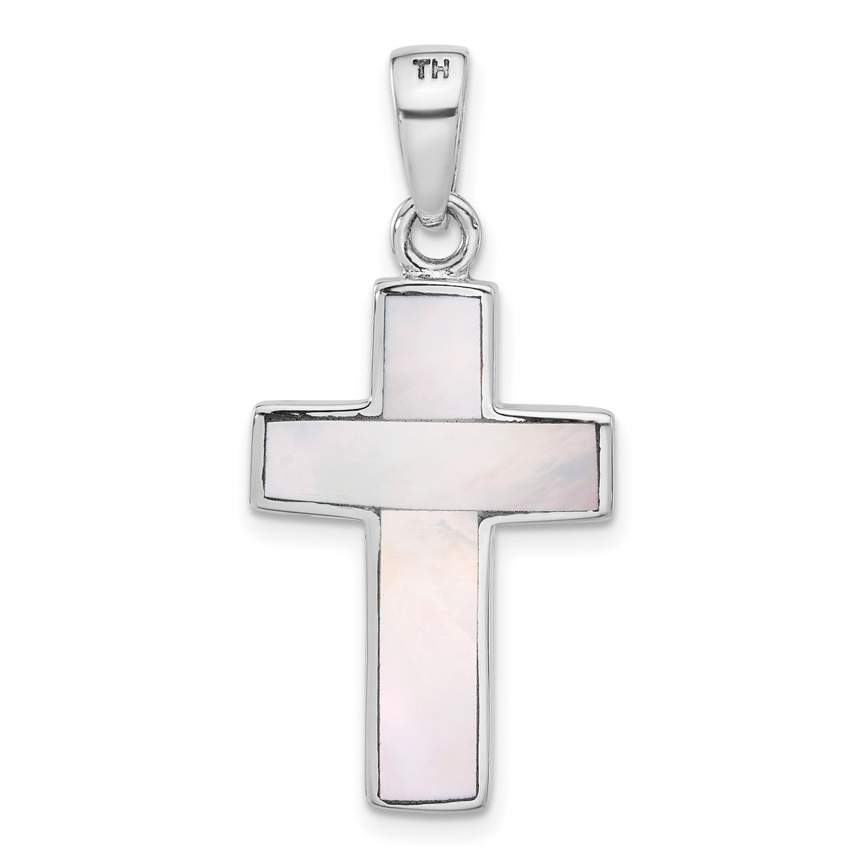 Sterling Silver Reversible Cross Pendant with Tree of Life Design