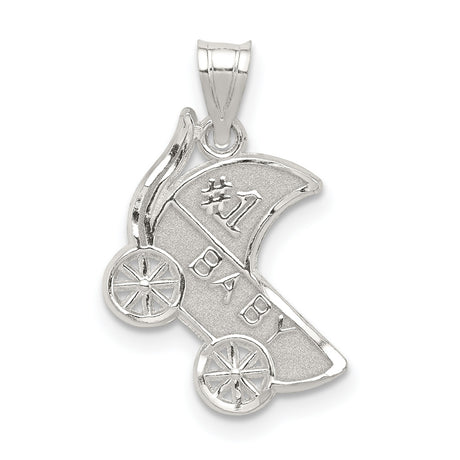 #1 Baby Charm Pendant in Real 925 Sterling Silver