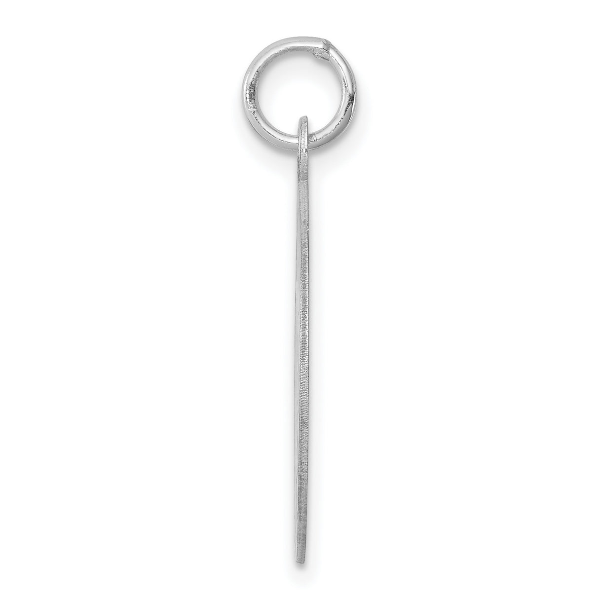 Caduceus Disc Charm Pendant in Real 925 Sterling Silver
