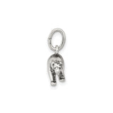 Bear Charm Pendant in Real 925 Sterling Silver