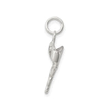 Sterling Silver Nurse Pendant with Caduceus Symbol and Nurse Cap