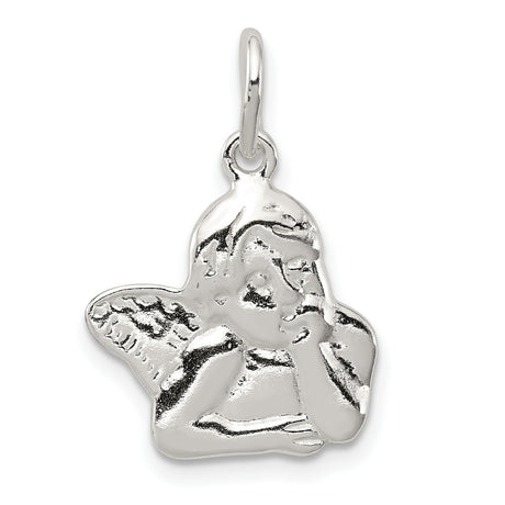 Angel Charm Pendant in Real 925 Sterling Silver