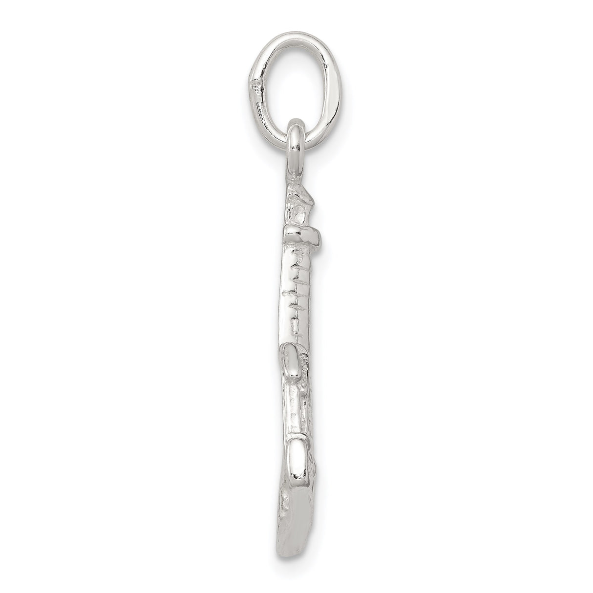 Sterling Silver Lighthouse Pendant with Coastal Scene and Nautical Theme
