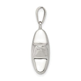 Sterling Silver Star Pendant, Five Point Design with Polished Finish, Minimalist Jewelry for Women