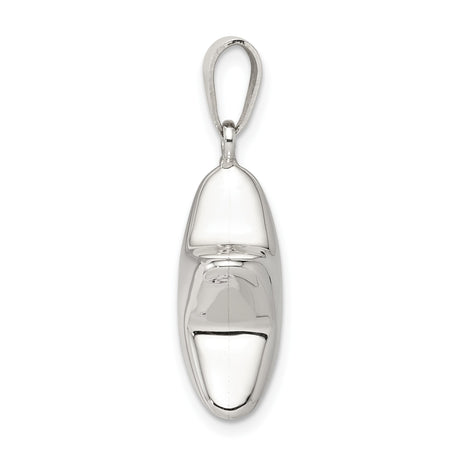 Sterling Silver Star Pendant, Five Point Design with Polished Finish, Minimalist Jewelry for Women