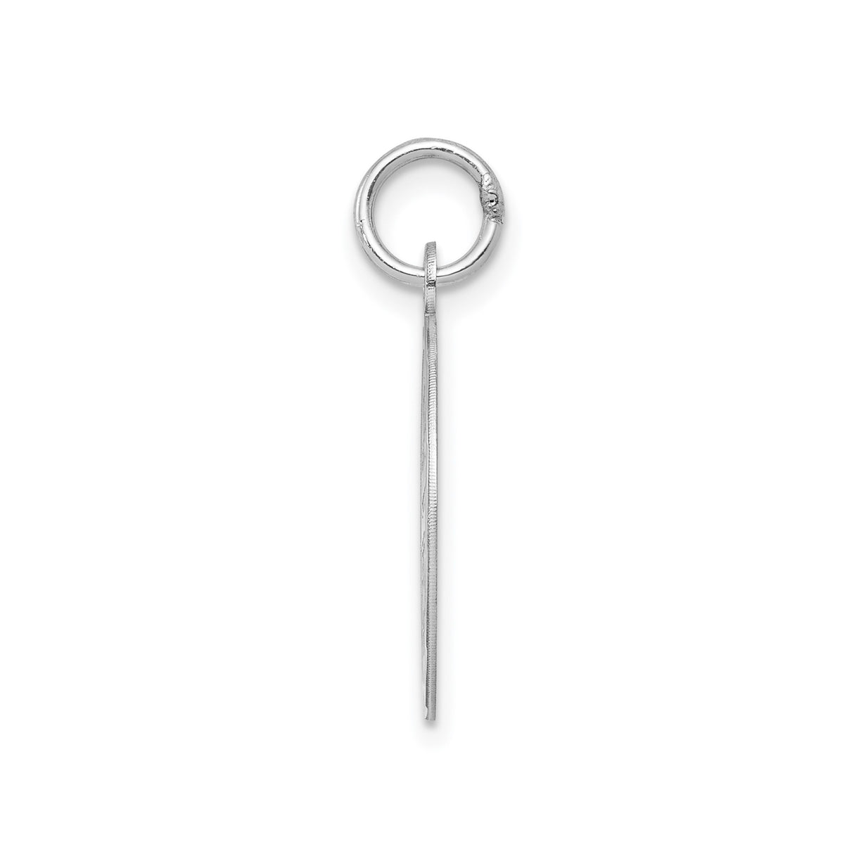 Sterling Silver Graduation Pendant Charm with Diploma Scroll and Script Design