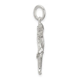 Sterling Silver Lizard Pendant with Detailed Gecko Design, Nature-Inspired Unisex Jewelry