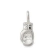Sterling Silver Owl Pendant with Textured Minimal Design, Symbol of Wisdom and Nature Lovers