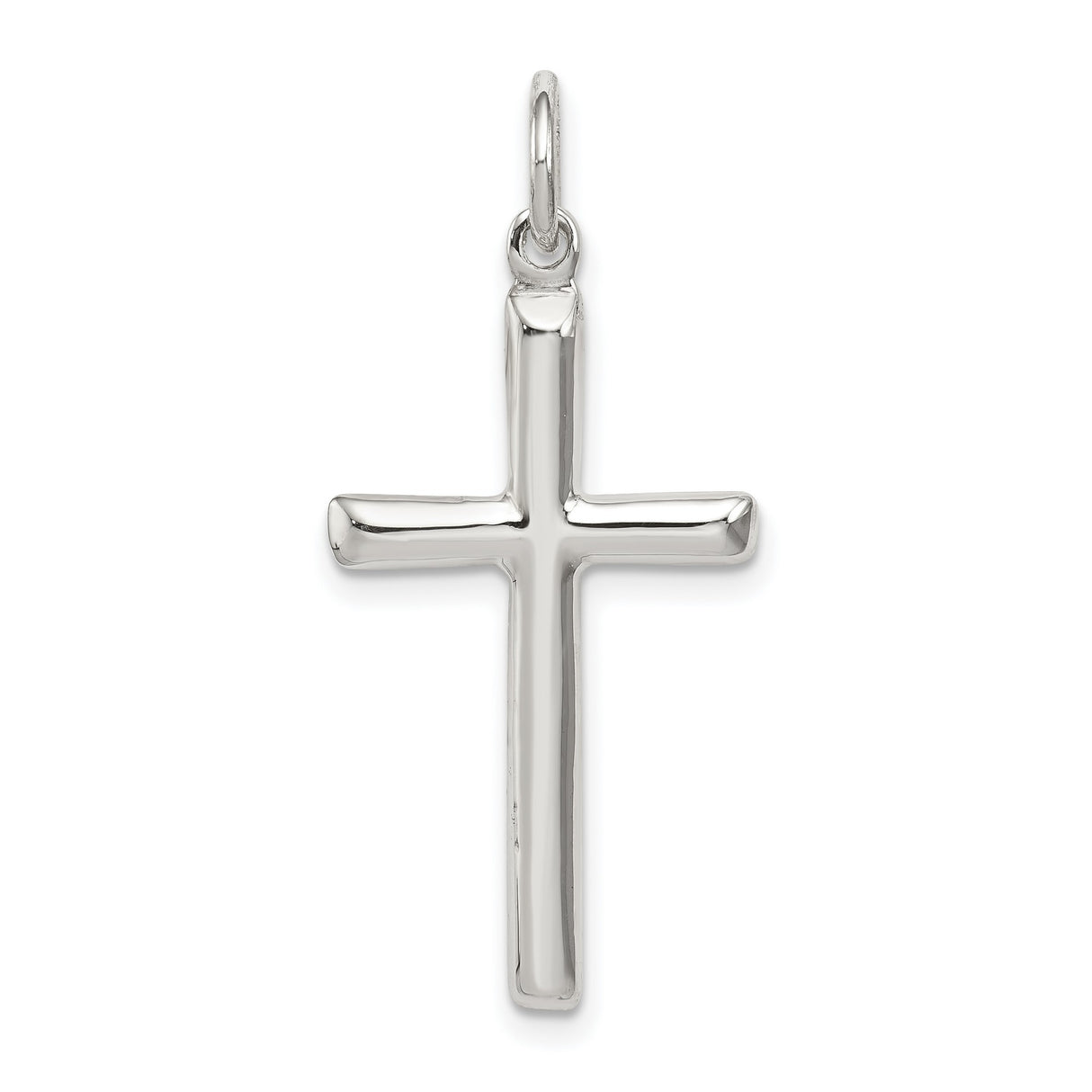 Cross Charm Pendant in Real 925 Sterling Silver