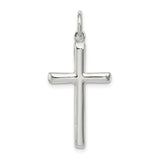 Cross Charm Pendant in Real 925 Sterling Silver