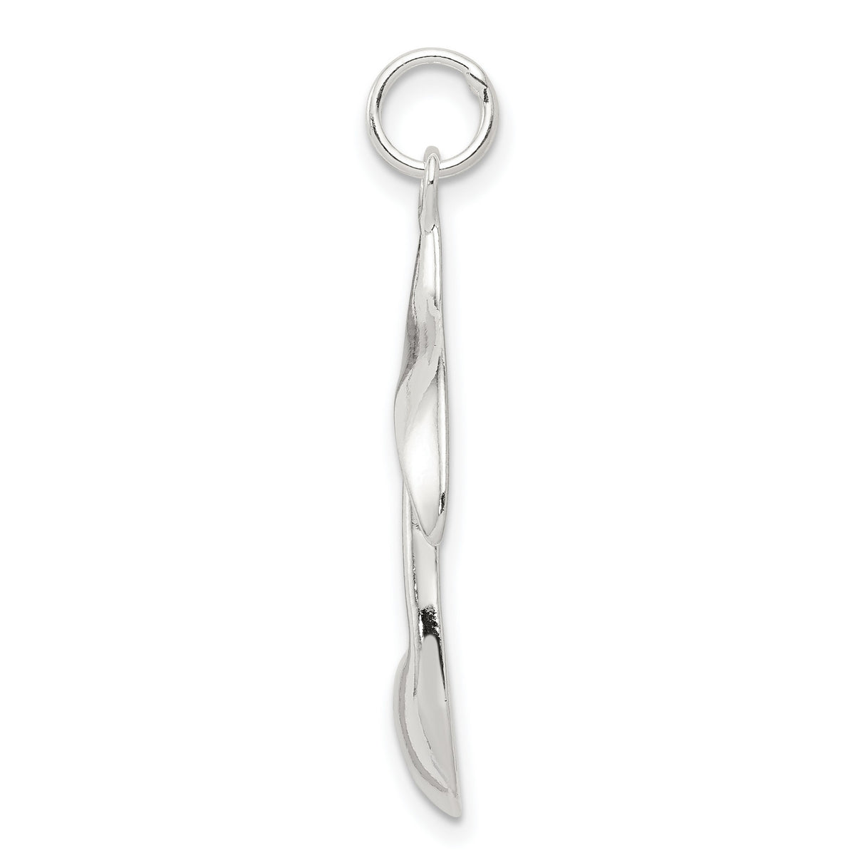 Music Note Charm Pendant in Real 925 Sterling Silver