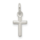 Cross Charm Pendant in Real 925 Sterling Silver