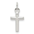 Cross Charm Pendant in Real 925 Sterling Silver