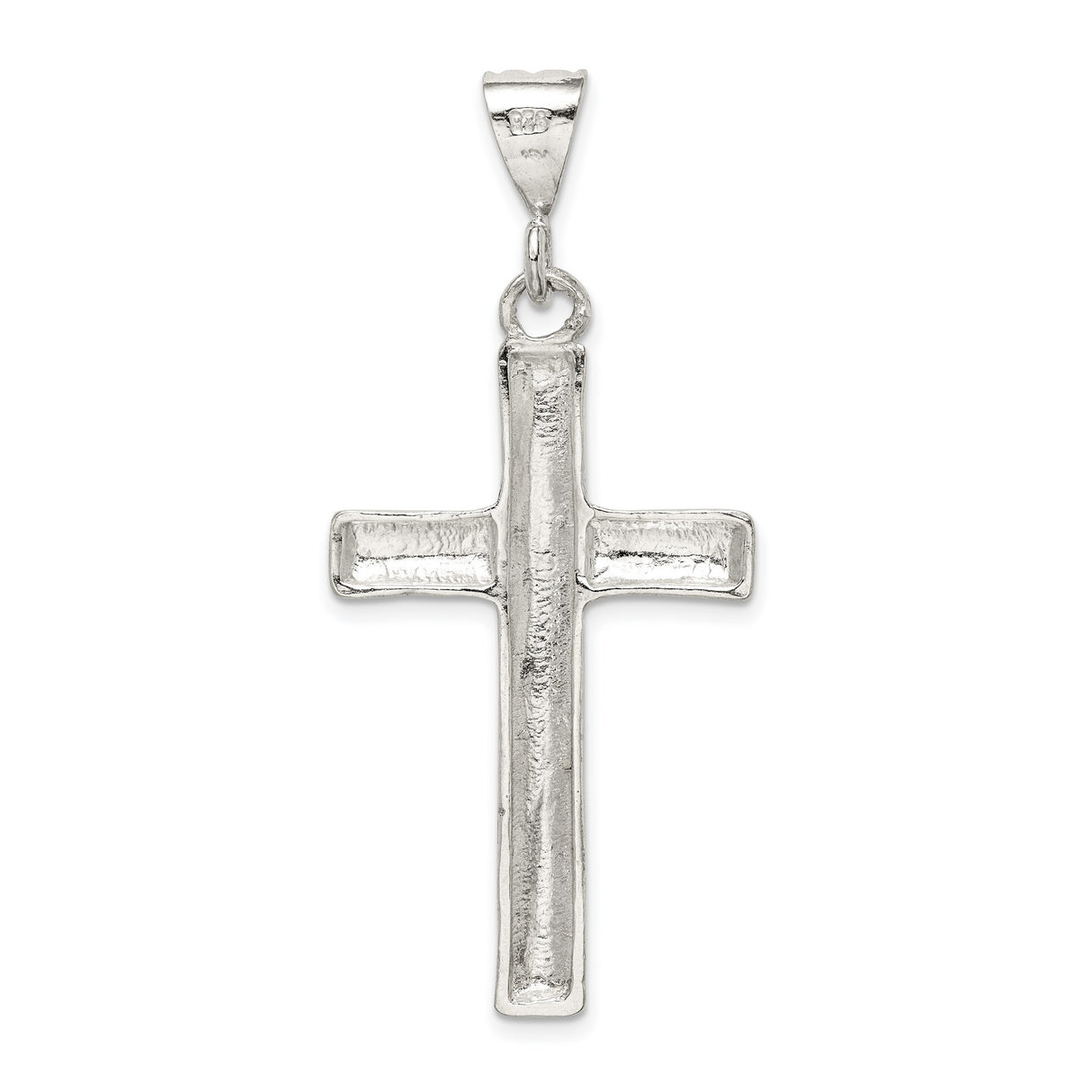 Latin Cross Charm Pendant in Real 925 Sterling Silver