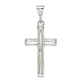 Latin Cross Charm Pendant in Real 925 Sterling Silver