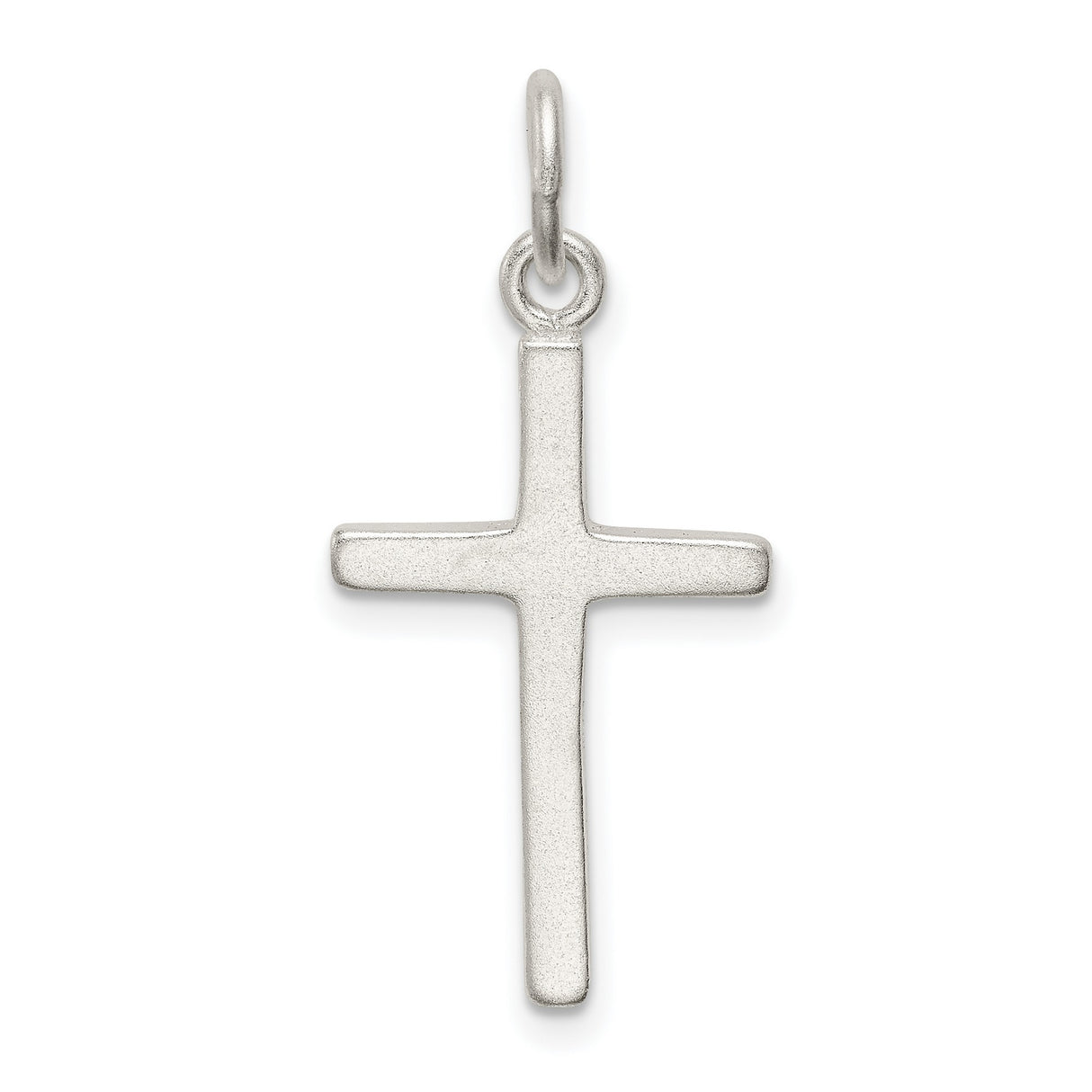 Cross Charm Pendant in Real 925 Sterling Silver