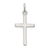 Cross Charm Pendant in Real 925 Sterling Silver