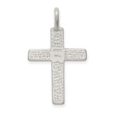 Cross Charm Pendant in Real 925 Sterling Silver