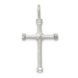 Cross Charm Pendant in Real 925 Sterling Silver