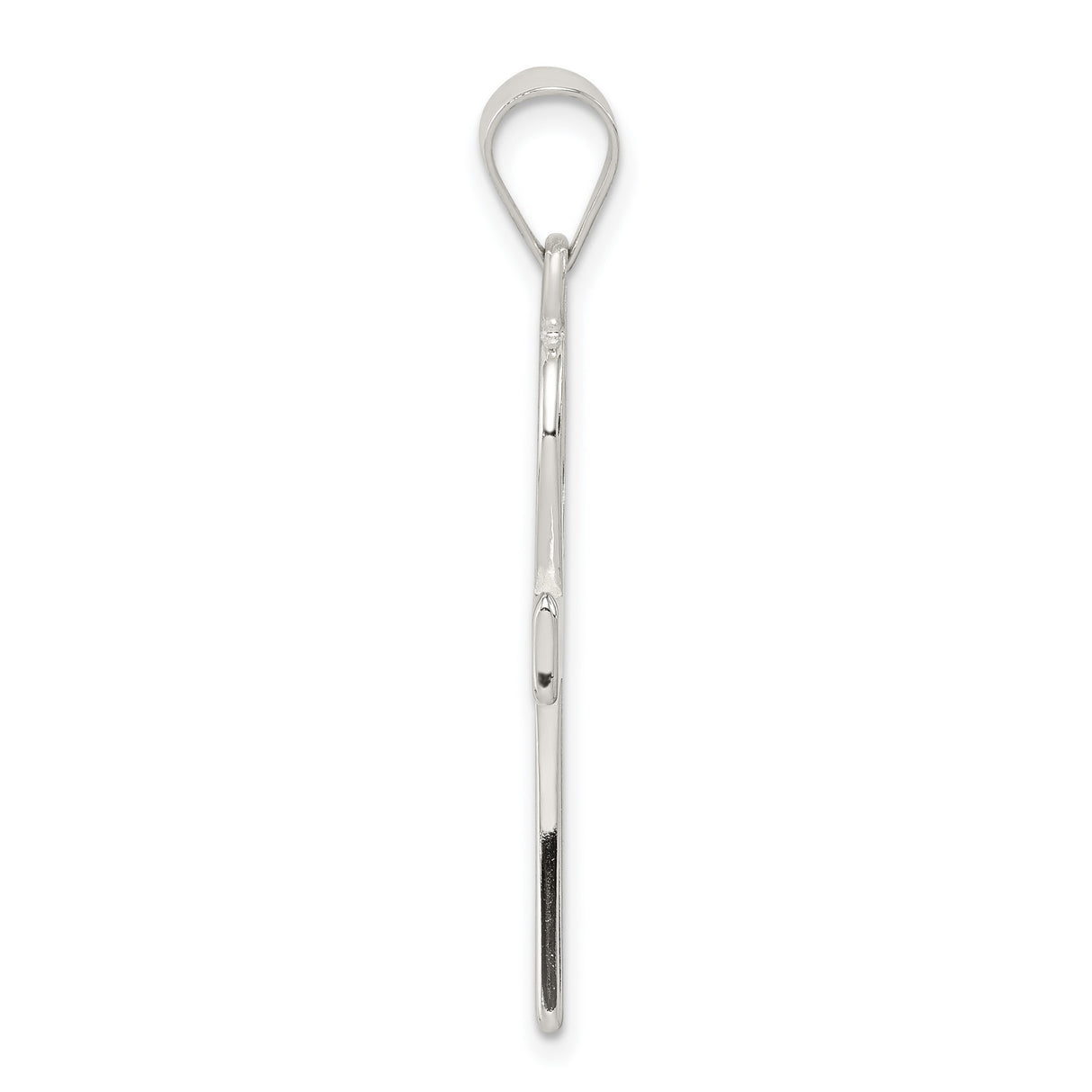 Solid Ankh Cross Charm Pendant in Real 925 Sterling Silver