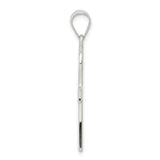 Solid Ankh Cross Charm Pendant in Real 925 Sterling Silver