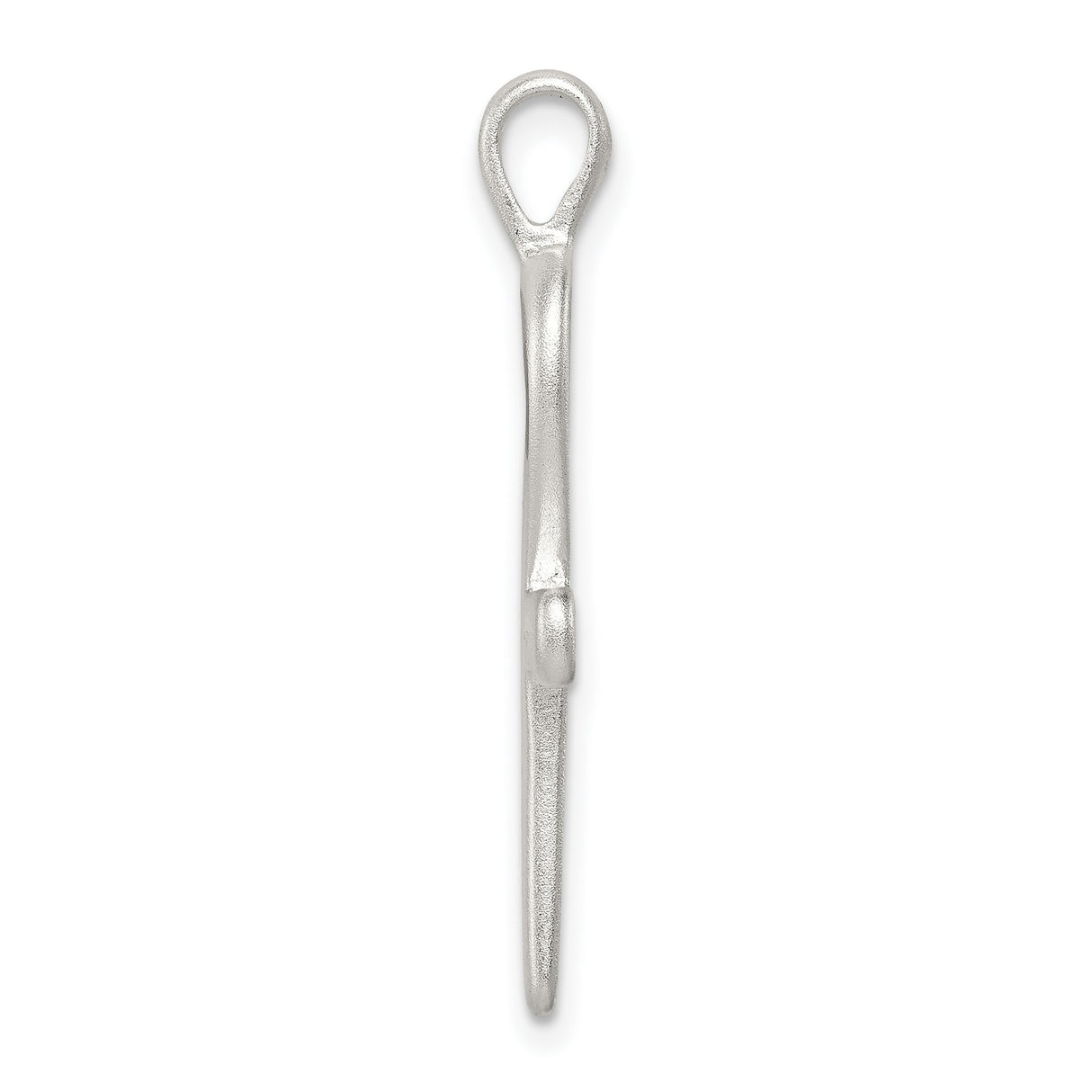 Ankh Cross Slide Charm Pendant in Real 925 Sterling Silver
