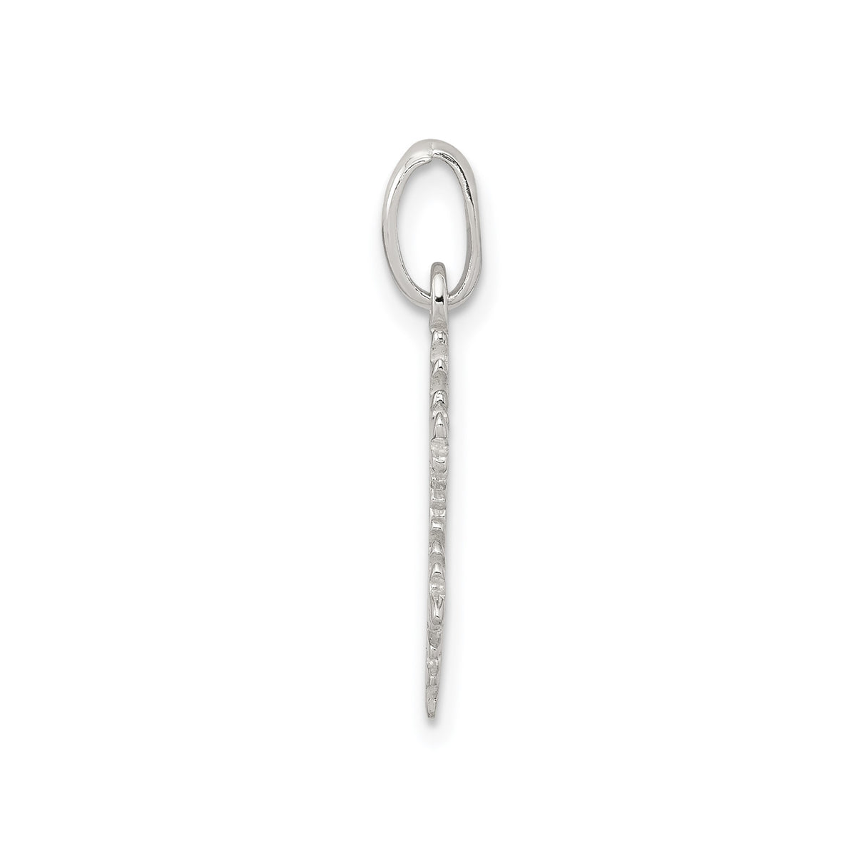 Sterling Silver Snowflake Pendant with Cutout Heart Design, Winter Holiday Theme for Women