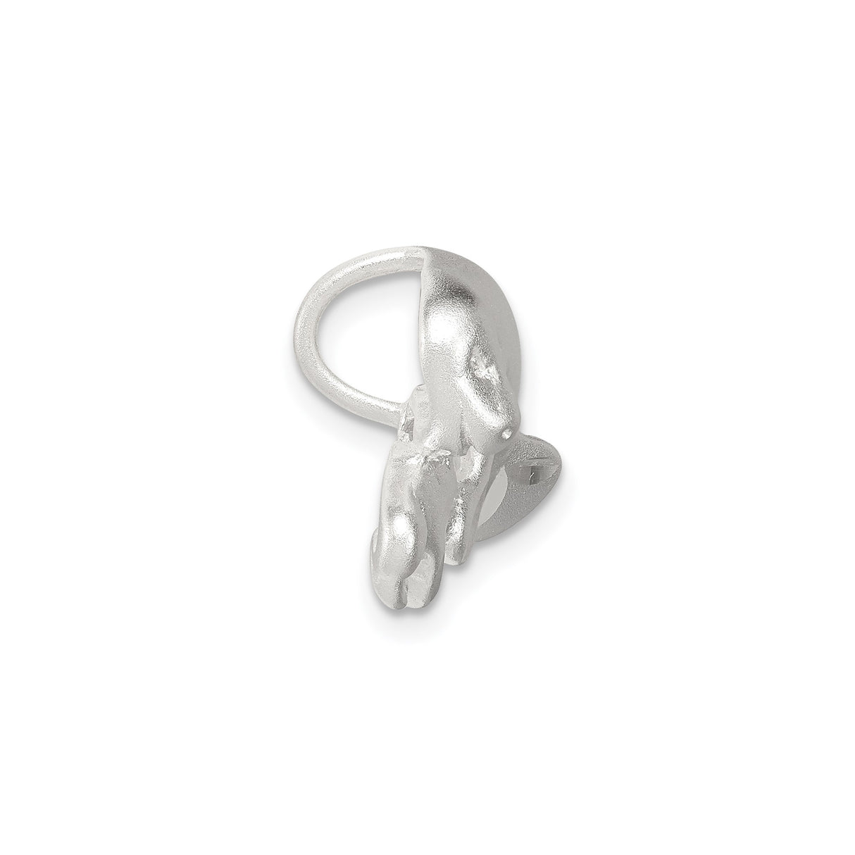 Sterling Silver Manatee and Calf Pendant, Ocean Life Jewelry, Marine Animal Theme
