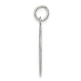 Sterling Silver Wedding Bells Pendant with Bow and Heart Design, Bridal Charm