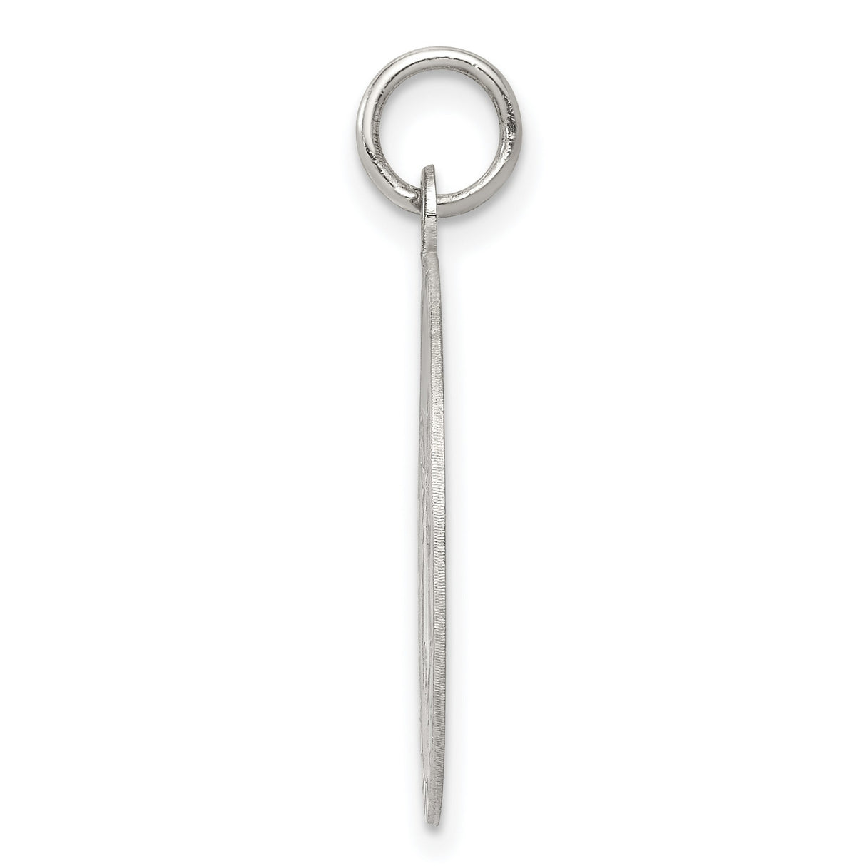 Sterling Silver Pendant with Ribbon and Bells Design, Symbol of Love and Marriage