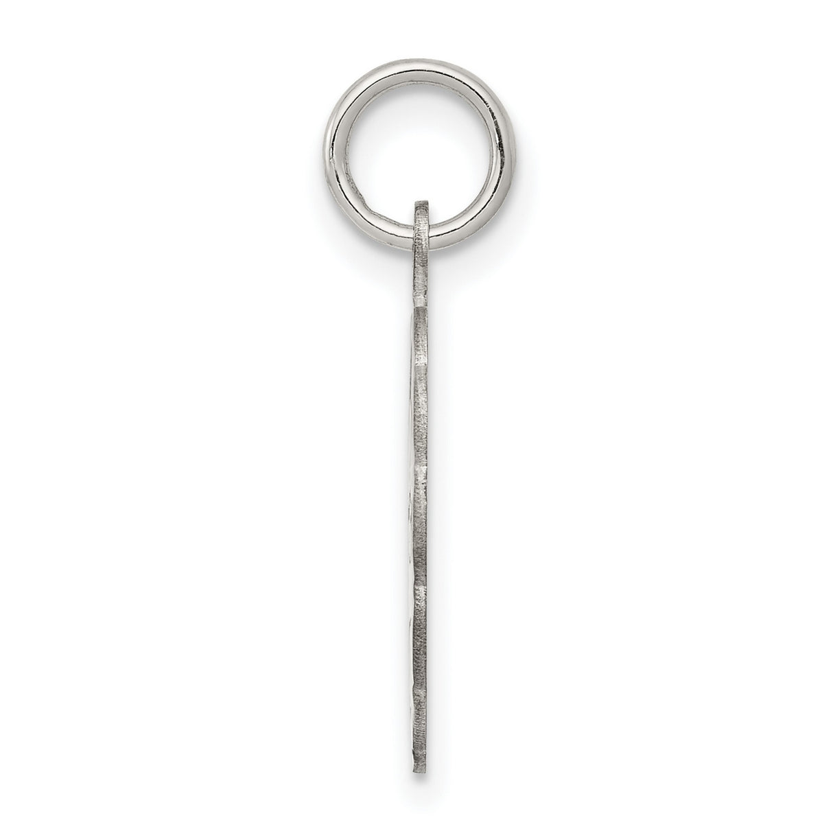 Sterling Silver Pendant Charm with Date to Remember Script, Commemorative Disc Jewelry