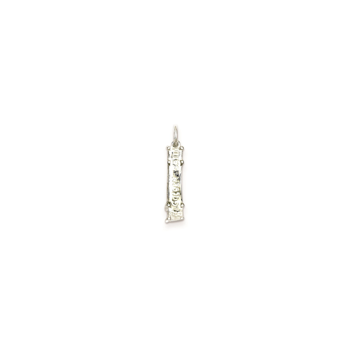 Sterling Silver Pendant, Golden Gate Bridge Charm, San Francisco Landmark Jewelry