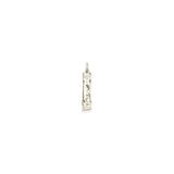 Sterling Silver Pendant, Golden Gate Bridge Charm, San Francisco Landmark Jewelry