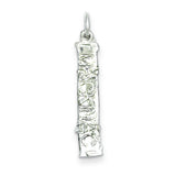 Mackinac Bridge Charm Pendant in Real 925 Sterling Silver
