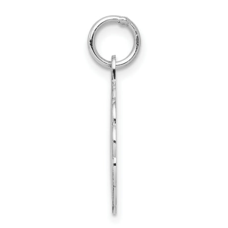 Best Friend Disc Charm Pendant in Real 925 Sterling Silver