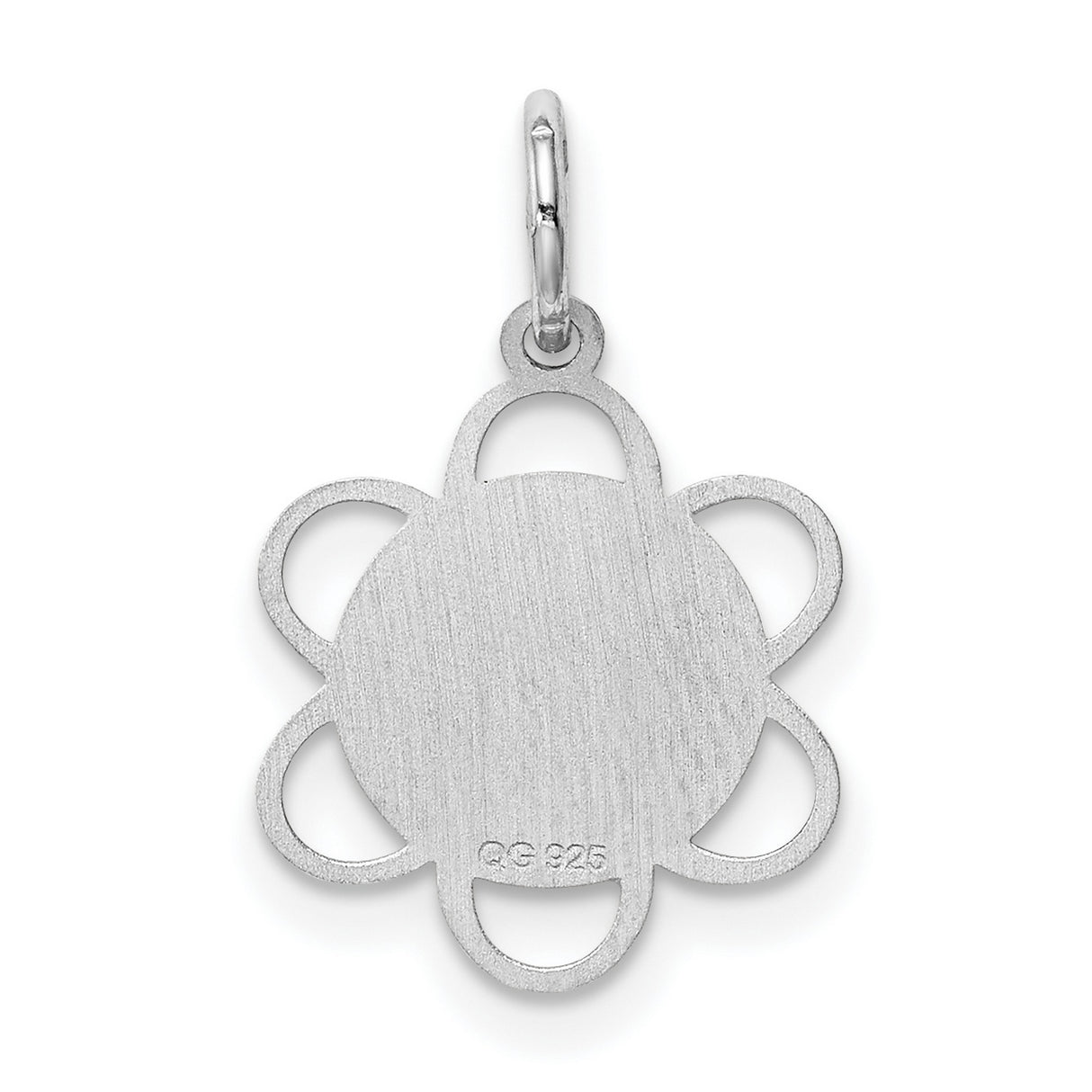 Sterling Silver Communion Pendant with Chalice Symbol, Catholic Religious Medal Charm