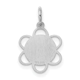 Sterling Silver Communion Pendant with Chalice Symbol, Catholic Religious Medal Charm