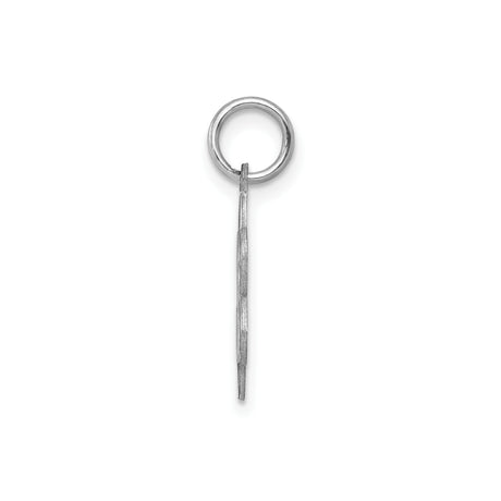 Sterling Silver Flower Shaped Graduation Pendant with Cap and Diploma Symbol