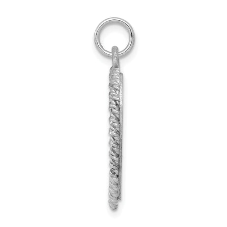 Sterling Silver Graduation Pendant with Heart Shape, Cap and Diploma Design for Women