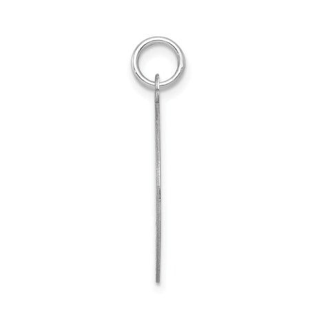 Sterling Silver Pendant with Happy Graduation Day Engraving and Star Accents