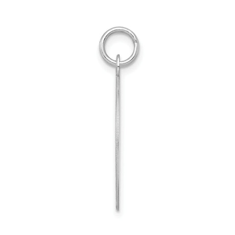 Sterling Silver Sweet Sixteen Round Pendant with Geometric Border Charm for Teen Girl