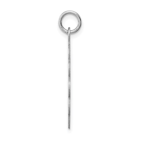 Sterling Silver Stork Pendant with Baby Bundle, Scalloped Round Motherhood Charm