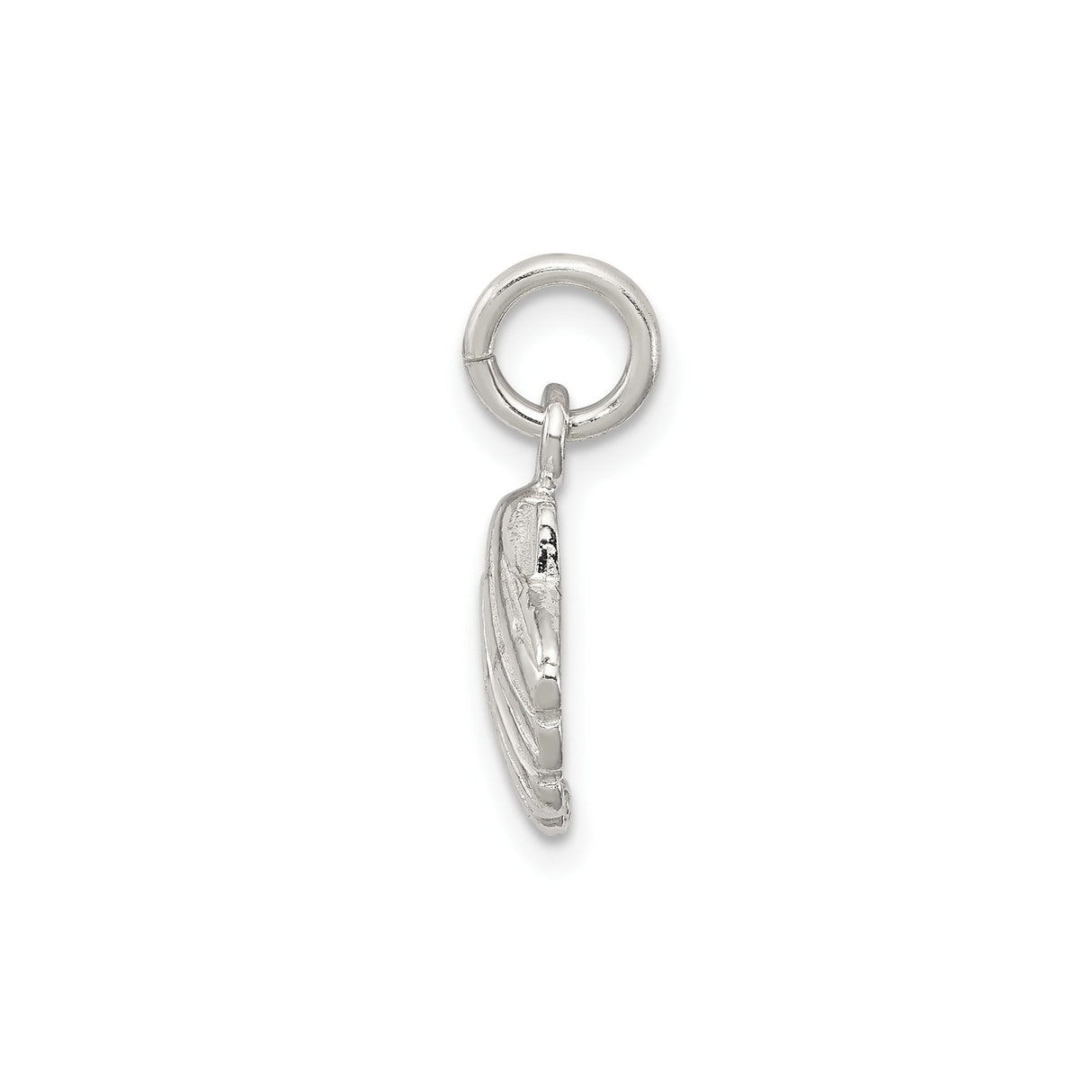 Sterling Silver Scallop Shell Pendant, Camino de Santiago Symbol, Spiritual Travel Jewelry