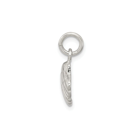 Sterling Silver Scallop Shell Pendant, Camino de Santiago Symbol, Spiritual Travel Jewelry