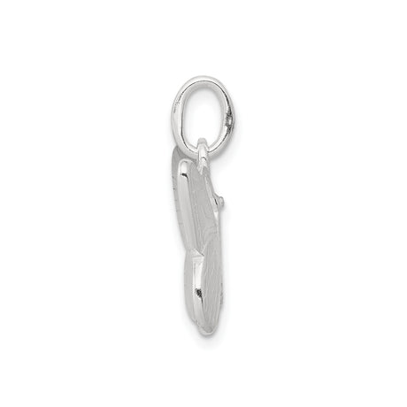 Sterling Silver Butterfly Pendant, Nature-Inspired Charm with Wings, Symbol of Transformation