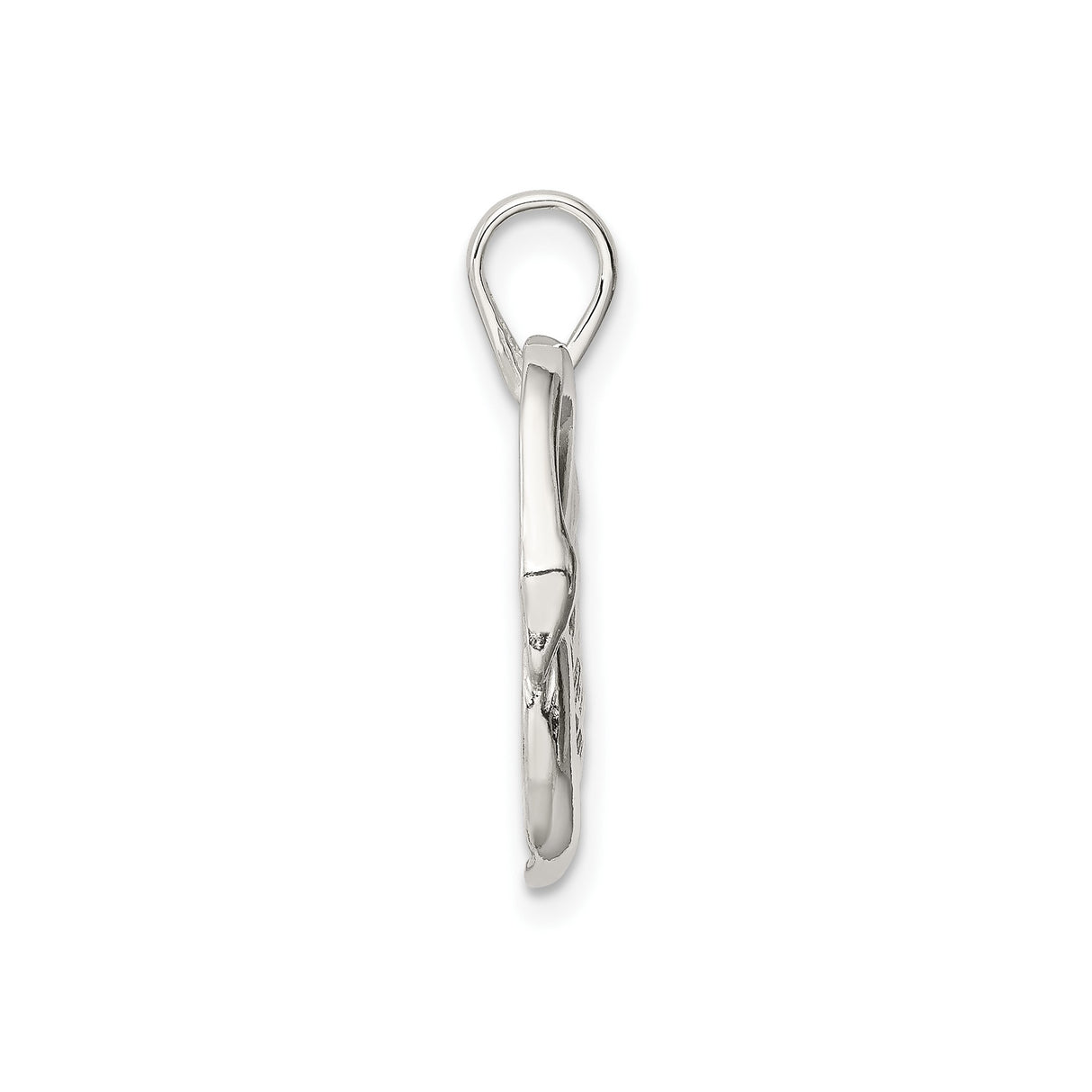 Sterling Silver Swan Pendant with Feather Engraving, Nature-Inspired Wildlife Jewelry for Women