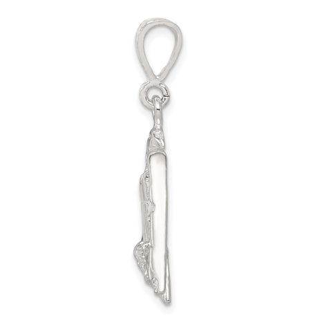 Sterling Silver Eagle Pendant with Great Seal, Olive Branch and Arrows Design